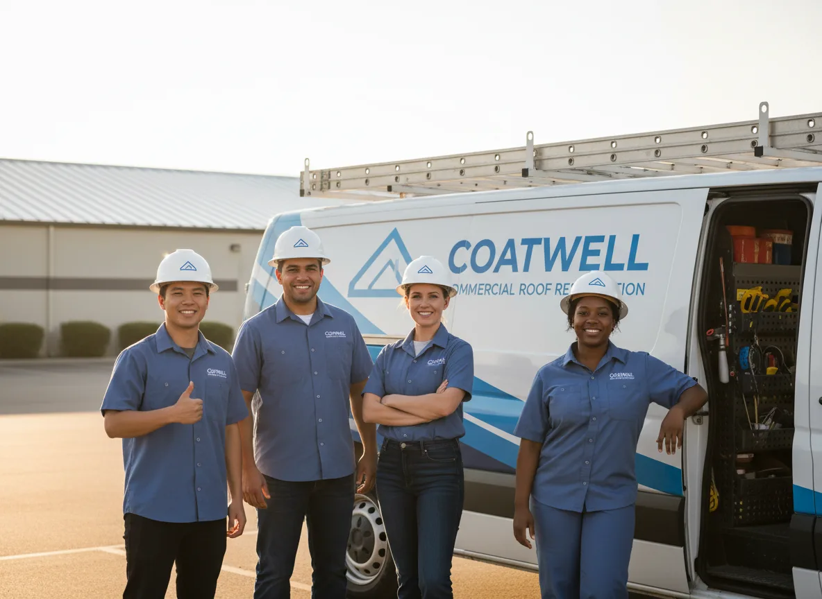 Commercial roof coating company in Richford, NY